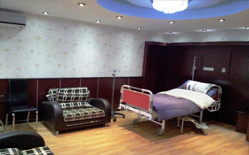 تخت VIP در بیمارستان آریا