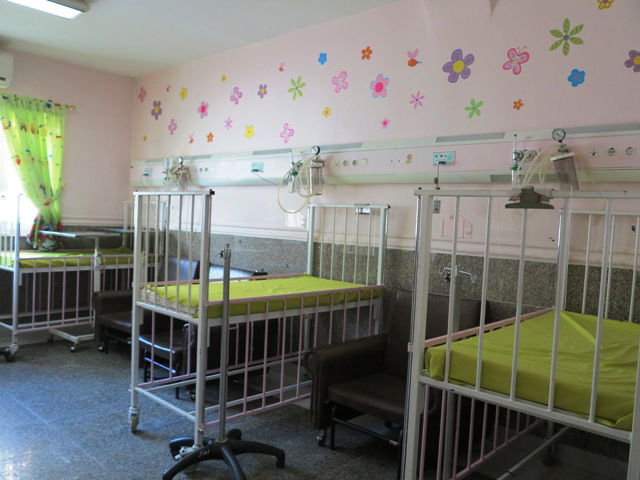 Children'S Section In Aria Hospital On Rasht City
