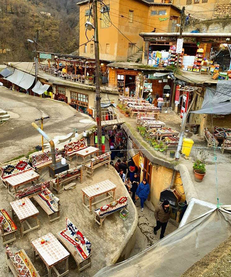 Masuleh Marketplace In Gilan Province