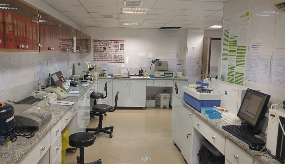 Laboratory Of Amir Al-Momenin Hospital In Rasht