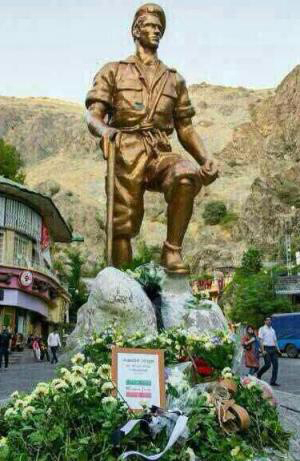 Statue Of Sergeant Shah Ghadami