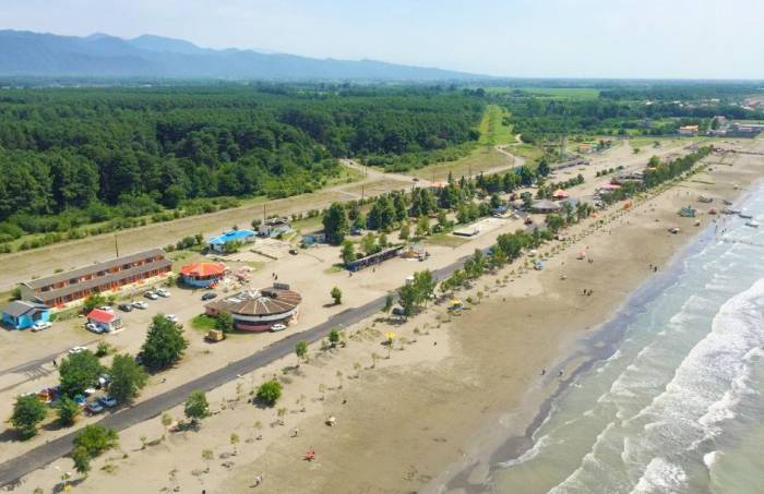 Gisum Forest Park Near The Caspian Sea