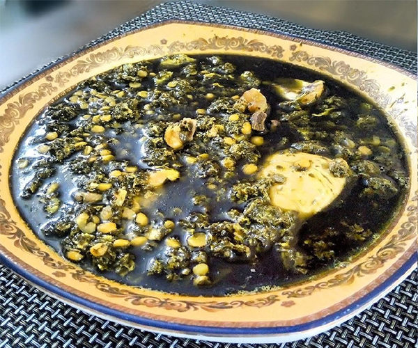 Persian sour chicken stew