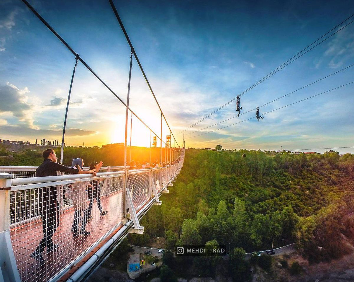 Meshgin Shahr Suspended Bridge