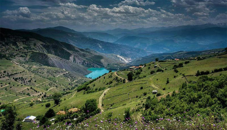 Valash Lake In Mazandaran Province