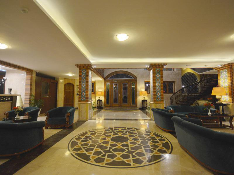 Lobby In Arg Hotel In Shiraz City