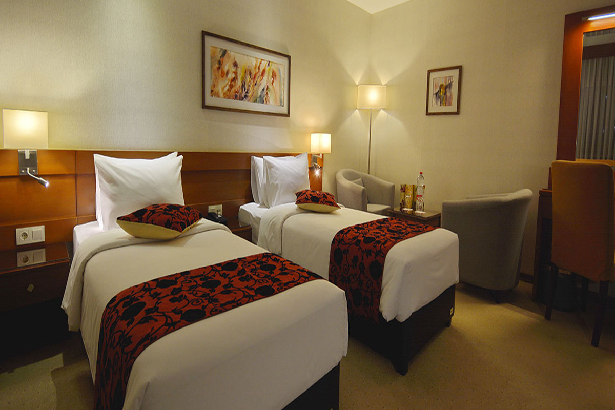 اتاق دو تخته دو نفره هتل الیزه شیراز
