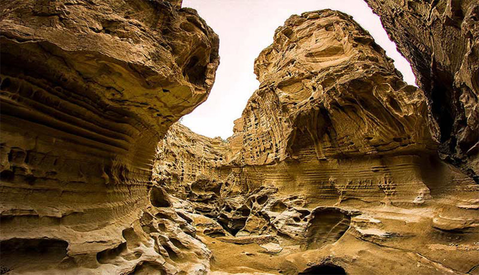 Valley On The Island Of Hormuz