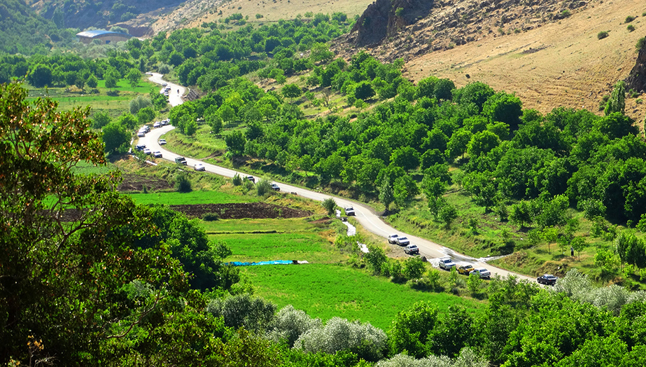 Mirage Of Kahman In Lorestan Province