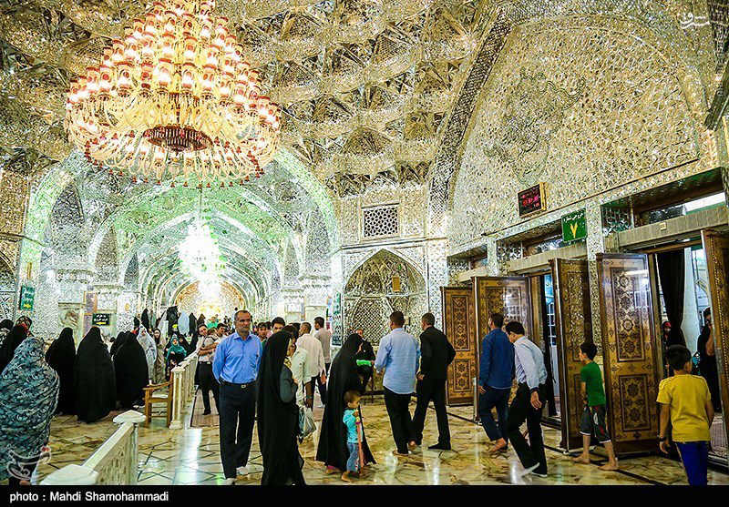 Inside Of Shah Abdol-Azim Shrine