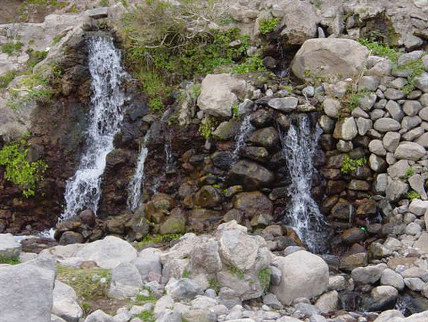 Mineral Springs In The Village Of Tamin