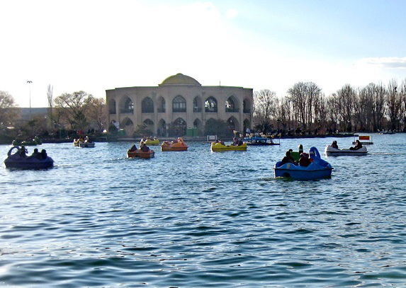 Boat Riding In Eil Goli Pool