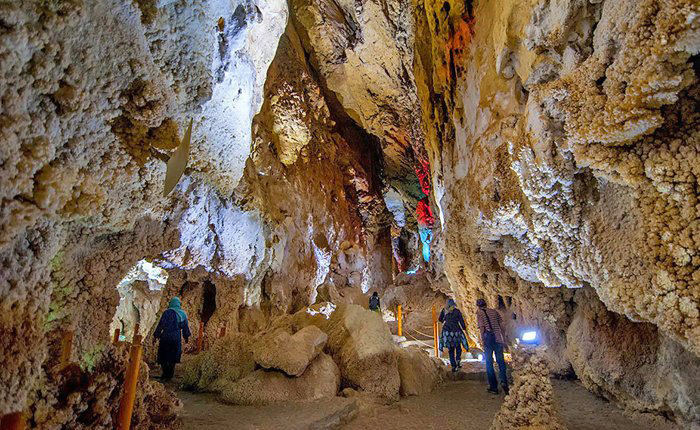 Chal Nakhjir Cave In Iran