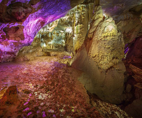 Chal Nakhjir cave in Iran