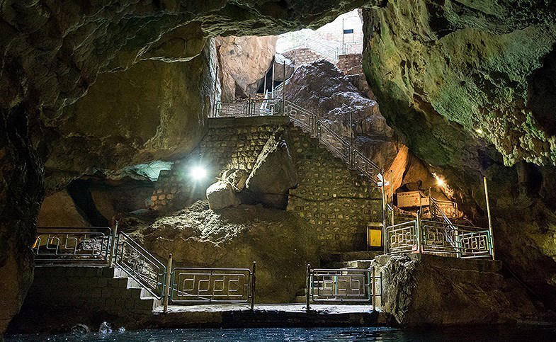 Stairs Of Saholan Cave